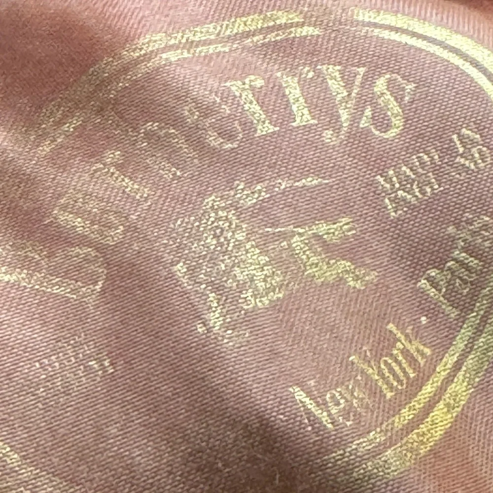 Burberry Vintage Fedora Hat Tan Plaid Windowpane Wool Multicolor Buckle 7 3/8 - Picture 12 of 13